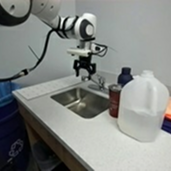Task video frame 4 of the robot moving the sink faucet